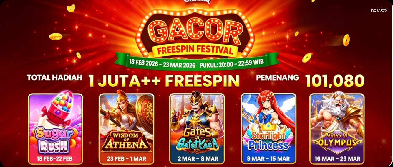 Login hot985 Sekarang Bonus Melimpah